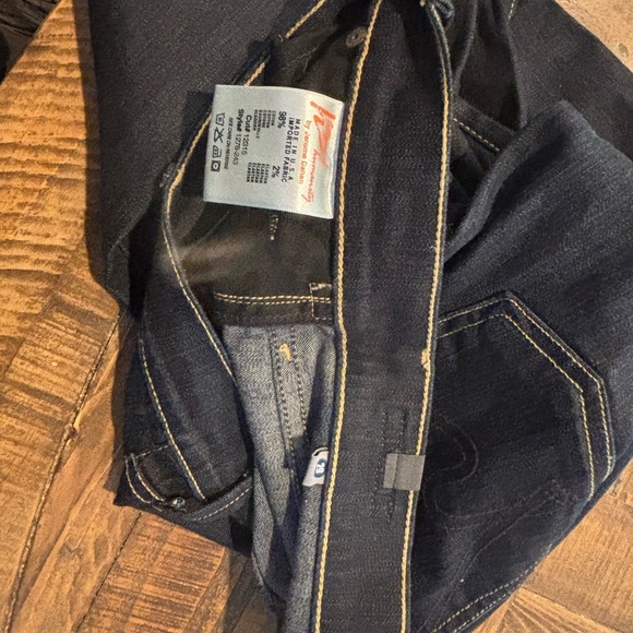 Citizens of Humanity Ava Low Rise Straight Leg Jeans Dark blue Wash Size 29 - Picture 10 of 15